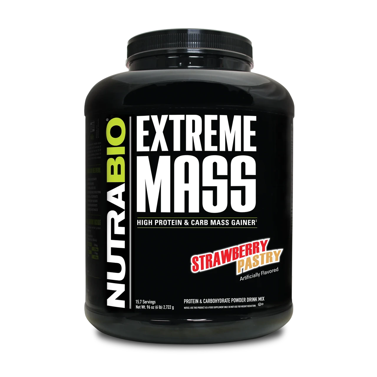 Гейнер Nutrabio Extreme Mass 2700g, фото 1