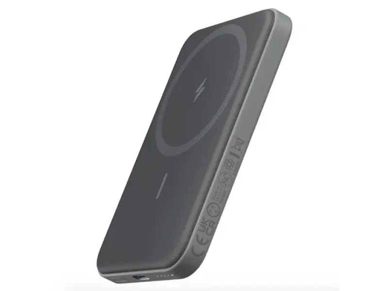 Зовнішній акумулятор (павербанк) ANKER 621 Magnetic 5000mAh Black (A1610012)