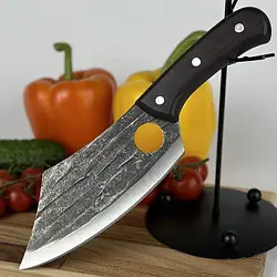 Універсальний кухонний ніж 25 см ніж сокирка з нержавіючої сталі