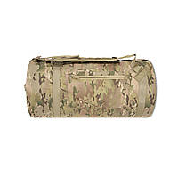 Тактична сумка Bagland 110л з водонепроникної тканини з зовнішньою кишенею мультикам (00648904)