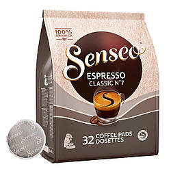 Кава в чалдах Senseo Espresso Classic 32 порції Philips Сенсео 62 мм Нідерланди класичний еспресо