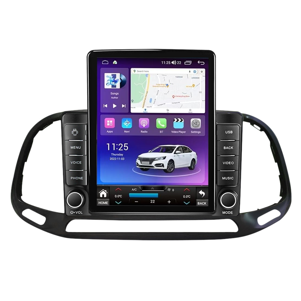 Штатна магнітола Mekede MTS Fiat Doblo (2015-2019)