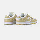 Кросівки жіночі бежеві Nike Sb Dunk Low Golden White (20646), фото 5