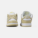 Кросівки жіночі бежеві Nike Sb Dunk Low Golden White (20646), фото 7