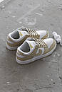 Кросівки жіночі бежеві Nike Sb Dunk Low Golden White (20646), фото 10