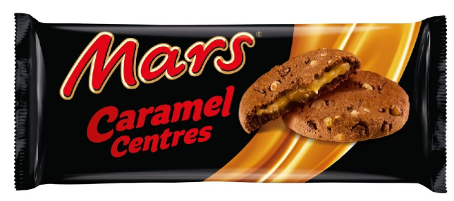 Печиво Mars Caramel Centres бісквітне 144г, фото 1