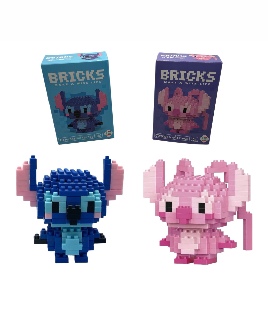 Конструктор Bricks Stitch 3D висота 6.5 см комплект (KT2601-3940), фото 1