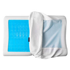 Ортопедична подушка CoolGel IDEIA 60×40 см з ефектом пам’яті та охолоджуючим гелем