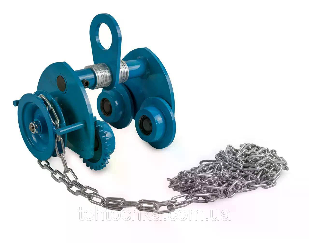 Ролерний візок з ручним ланцюговим приводом KRAISSMANN GCL 2 t (2000 кг)