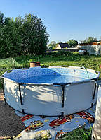 Каркасний круглий басейн 305 76, Каркасний басейн Intex для заміського будинку, Каркасний басейн з фільтром
