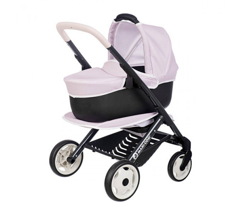 Коляска для ляльки Smoby Maxi Cosi 3 в 1 "Рожева перлина" зі знімною люлькою [7600253121], фото 1
