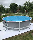 Каркасні басейни 305х76 см з фільтром та насосом, Каркасний басейн Intex для заміського будинку, фото 5