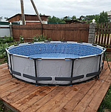 Каркасні басейни 305х76 см з фільтром та насосом, Каркасний басейн Intex для заміського будинку, фото 7