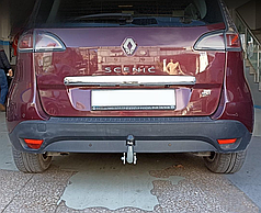 Фаркоп Renault Scenic III 2008-2016 (Рено Сценік 3) оцинкований