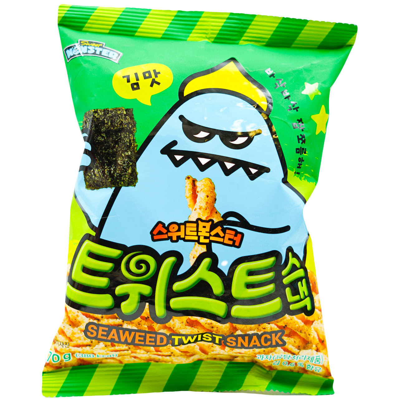 Снек зі смаком морських водоростей SWEET MONSTER 70 г
