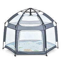 Дитячий манеж MR 1512 Silver Mist 146×127×110 см