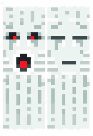 Дакімакура 150х50 см   Гаст Майнкрафт  Minecraft  Подушка з наволочкою обнімашка двухсторння, фото 1