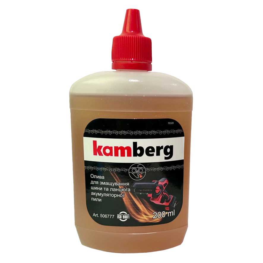 Мастило для ланцюга акумуляторних пил Kamberg 200 мл., фото 1