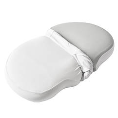 Ортопедична подушка CloudTherapy IDEIA 65×40×10 см з ефектом пам’яті та анатомічною формою, сіра