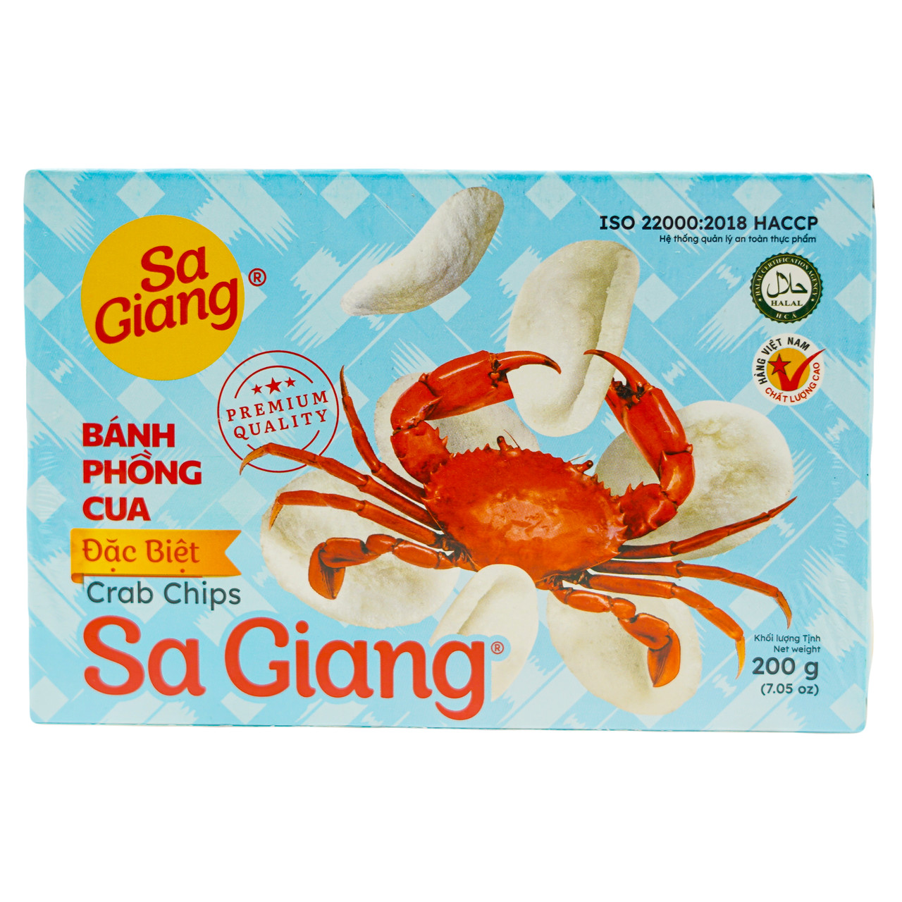 Чипси крабові SA GIANG 200 г