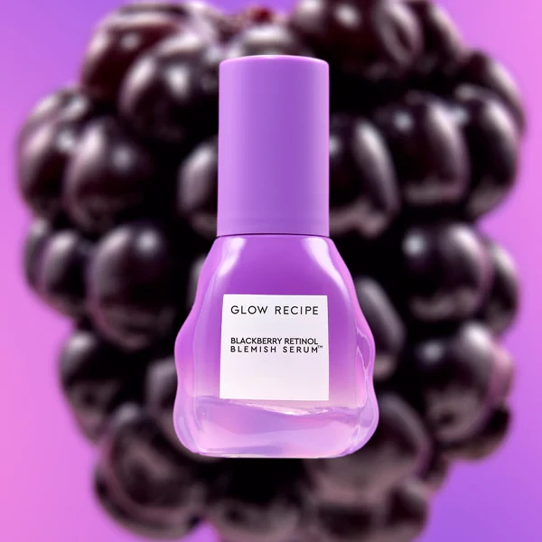 Сироватка Glow Recipe Blackberry Retinol з потрійним ретиноїдом для очищення пор і шкіри, що схильна до висипань, 30 мл, фото 1