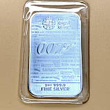 Срібний злиток 1 oz 007 "No Time To Die" Великобританія – Елегантність, стиль та легендарний Джеймс Бонд, фото 7