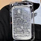 Срібний злиток 1 oz 007 "No Time To Die" Великобританія – Елегантність, стиль та легендарний Джеймс Бонд, фото 8