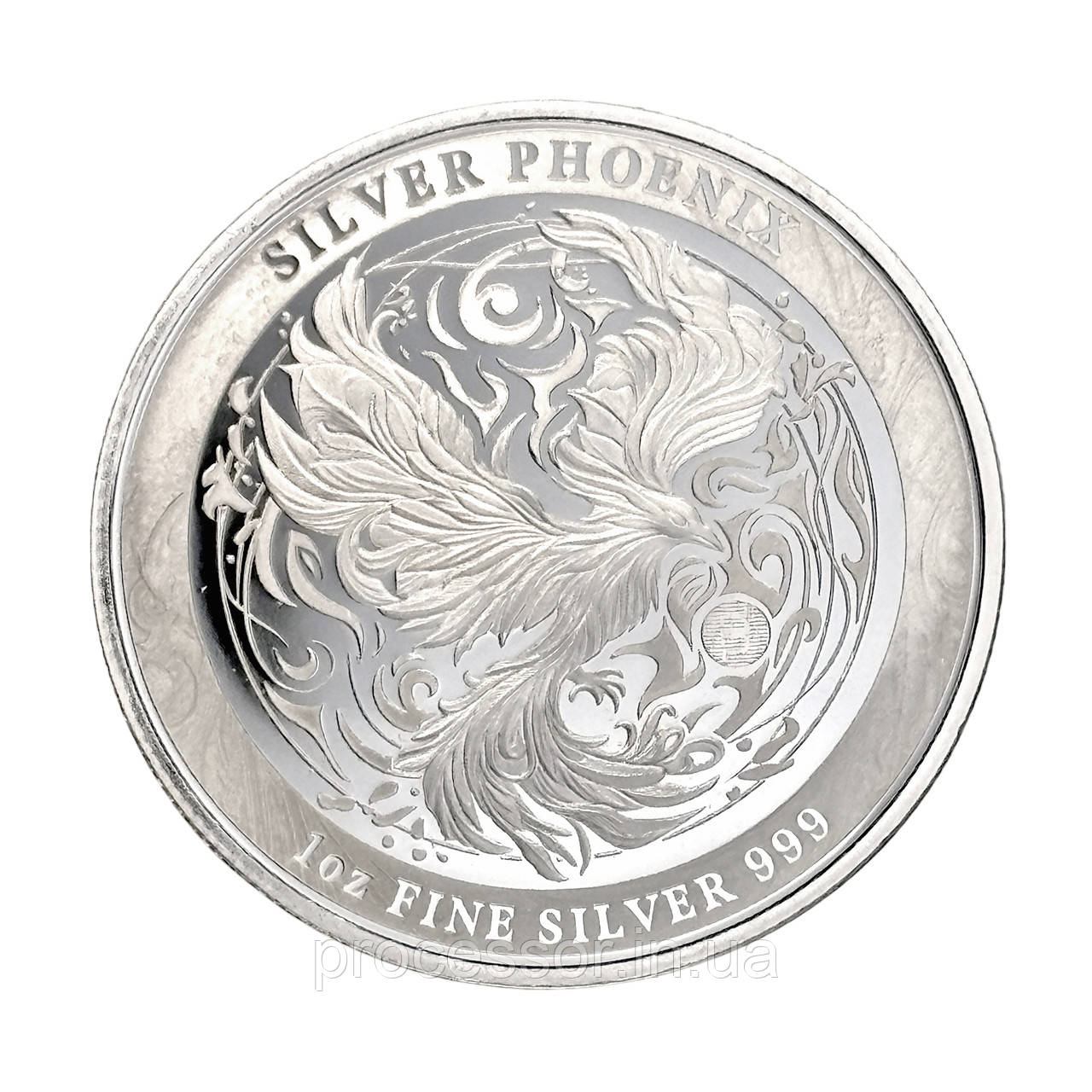 Срібна монета 2$ «Silver Phoenix» 1 oz 2024 року (Ніуе) – Втілення відродження та сили, фото 1