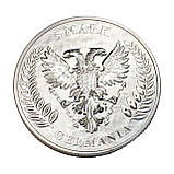 Срібна монета 5 марок Lady Germania 1 oz 2020 року – Символ сили та честі, фото 5