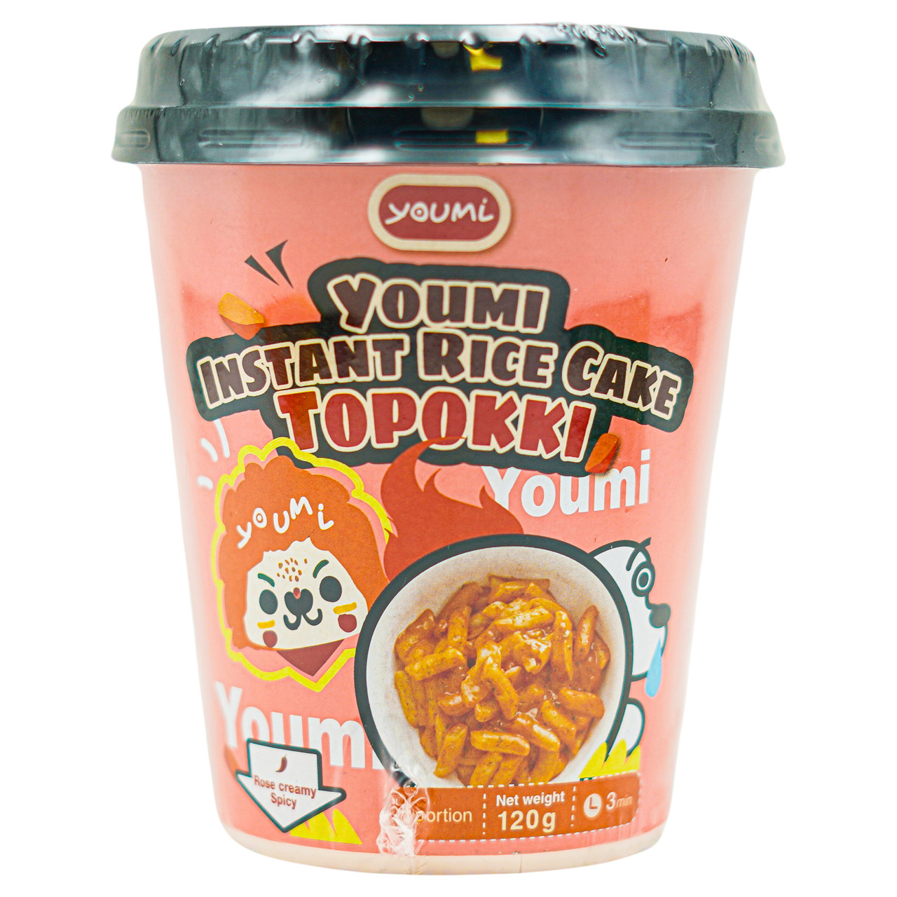 Токпокі Rose Creamy Spicy YOUMI 120 г