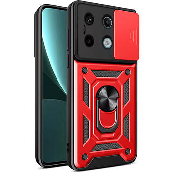 Ударостійкий чохол Camshield Serge Ring для Xiaomi Redmi Note 13 4G Red