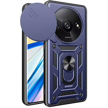 Ударостійкий чохол Camshield Serge Ring для Xiaomi Redmi A3 / A3x Blue