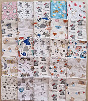 Дитячі пелюшки байка 90*110 см, пелюшки фланель