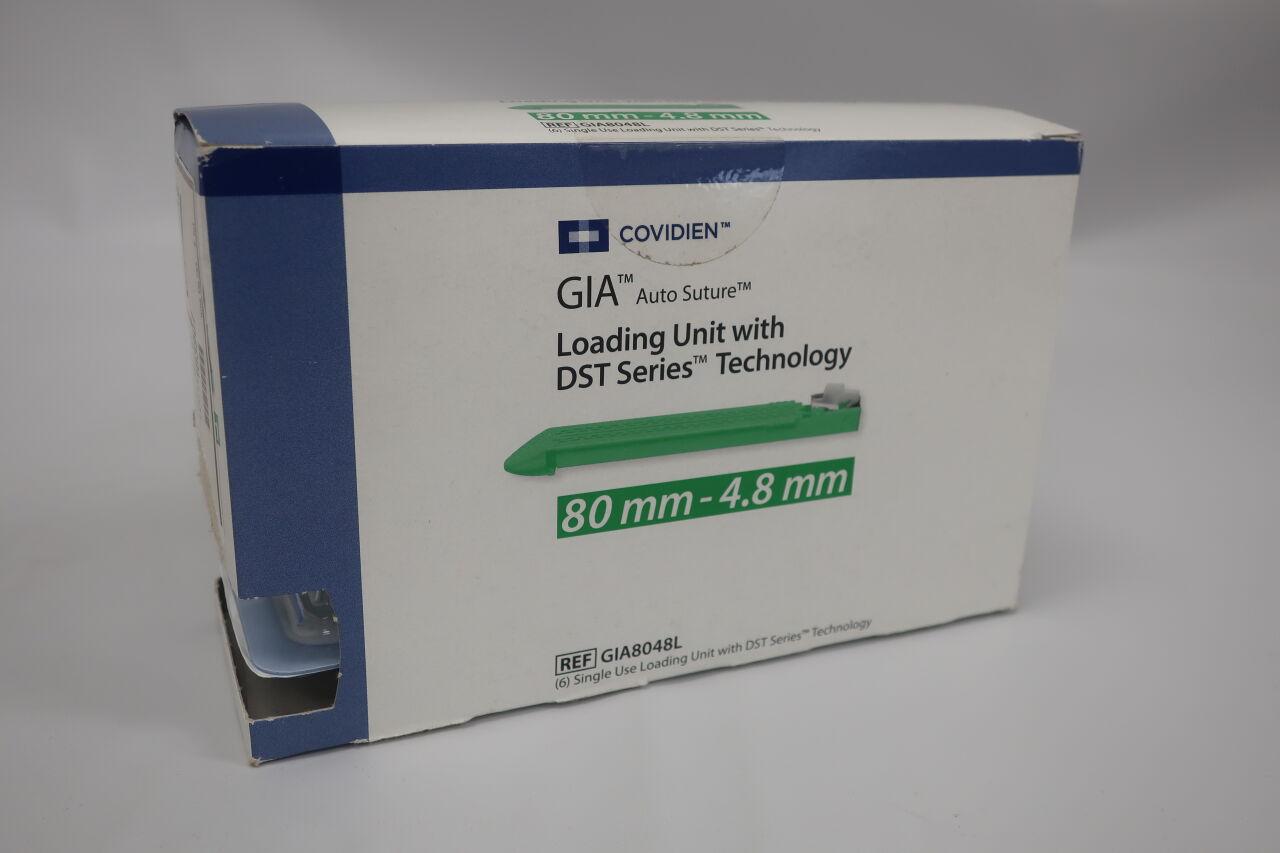 Завантажувальнi блоки для зшивачів GIA з технологією DST з довжиною шва 80 мм, з ножем, висота скріпки 4,8 мм (GIA8048L)
