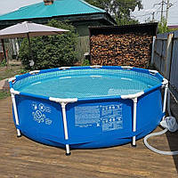 Каркасний басейн 305х76 см bestway, Басейн для дачі Інтекс, Басейн каркасний 305х76см intex, Басейн для дому