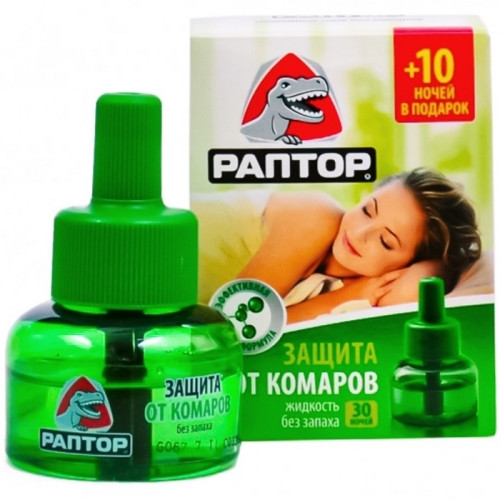 Рідина від комарів для фумігатора "Раптор" без запаху, фото 1