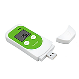 TempU07 Реєстратор температури (-30...+70 °C, пам'ять 34560, PDF, ПЗ не потрібне) IP65 з магнітним тримачем, фото 3