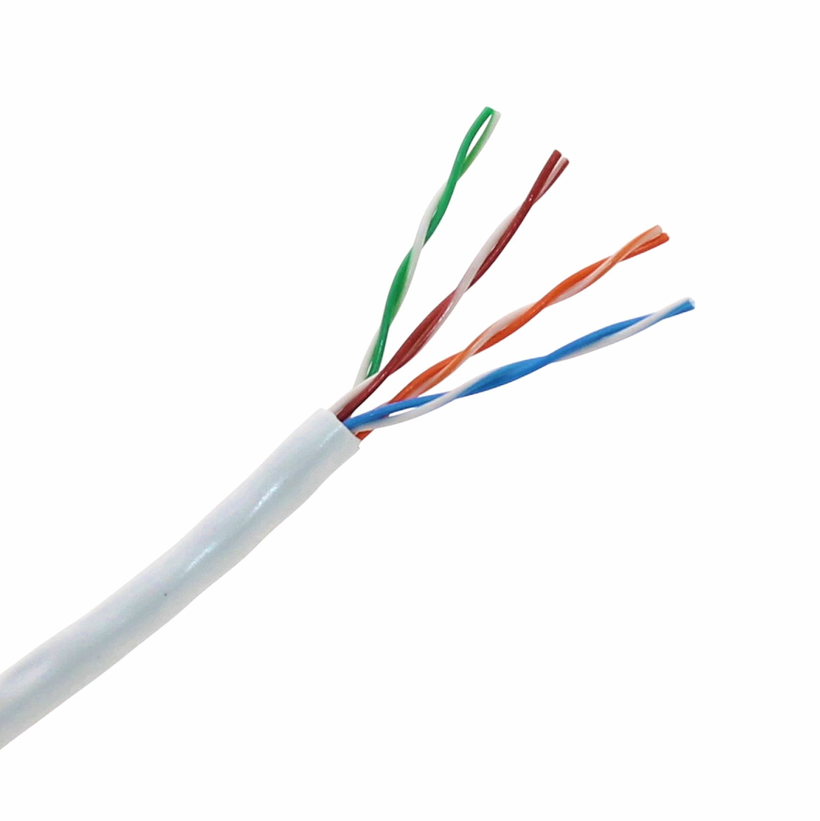 Мережевий кабель вита пара UTP LAN Ethernet кабель для інтернету Cat 5e 4x2x0.51