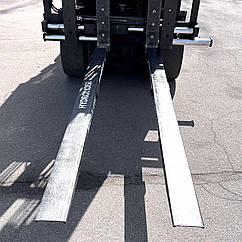 Подовжувач вил 160х50х2000мм для фронтального навантажувача