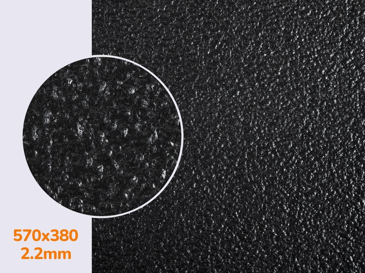 ЗНИЖКА - Гумова профілактика чорна арт. 2011 р. 570*380*2.2мм, фото 1