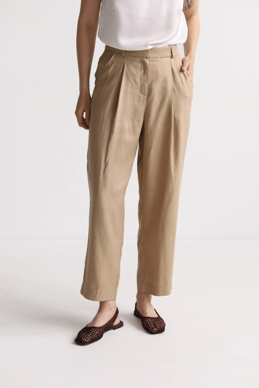 Жіночі лляні штани чіноси, фото 1