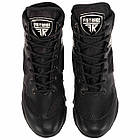 Боксерки шкіряні для тренувань і змагань Fistrage Fight Gear 4570 розмір 42 Black, фото 4