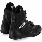 Боксерки шкіряні для тренувань і змагань Fistrage Fight Gear 4570 розмір 42 Black, фото 5