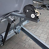 Vevor 310191 Тросова лебідка 907,1 кг ручна тросова лебідка 208x105x151 мм човнова лебідка двостороння храповик / 1 передача ручна, фото 8