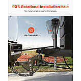 Vevor 310323 Trailer Jack Електрична опора трейлера Поворотна опора транспортного причепа 350 Вт, фото 6