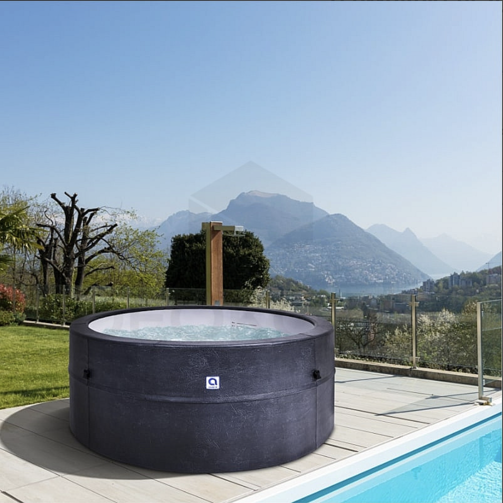 Надувне джакузі Avenli Osaka 120 Jet Set 184×70 см Bluetooth — СПА-басейн  1200 л для саду з підігрівом, гідромасажем, на 4-6 осіб