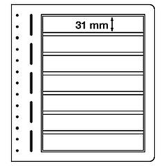 Листи Leuchtturm, LB на 7 комірок 190*31 мм