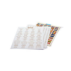 Наклейки Leuchtturm для листів Euro