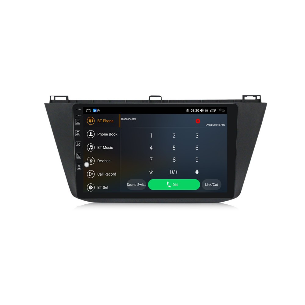 Штатна магнітола Torssen VW Tiguan 2017+ F10432 4G Carplay DSP