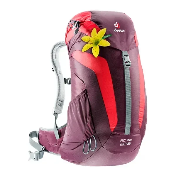 Рюкзак DEUTER AC Lite 22 SL, колір 5522 aubergine-fire (зразок)